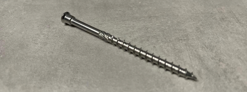 Terrassenschrauben T-Kopf, Torx, Edelstahl gehärtet, CE